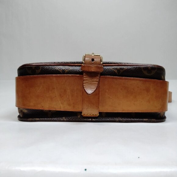 Authentic Louis Vuitton Cartouchiere MM Monogram Shoulder Bag 200-120125-2290699 - Picture 5 of 9